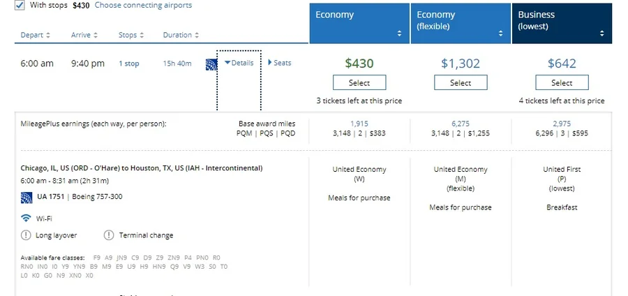 How to Upgrade to Business/First Class on United Airlines Flights